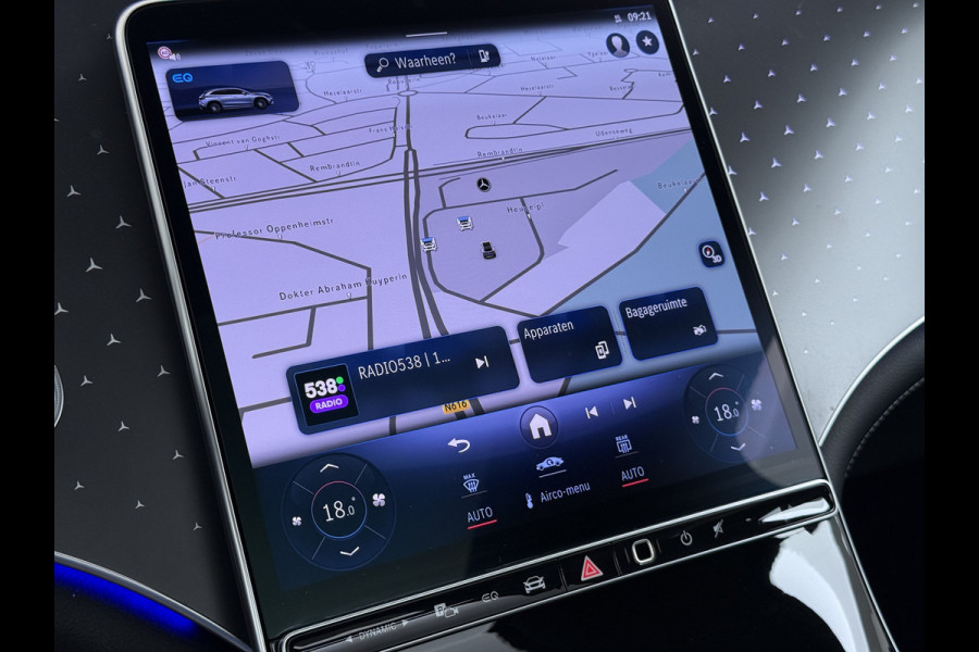Mercedes-Benz EQE SUV EQE SUV 300 AMG Line 91 kWh | Airmatic Achteras Pano Trekhaak Burmester Ventilatie 4x Stoelverwarming