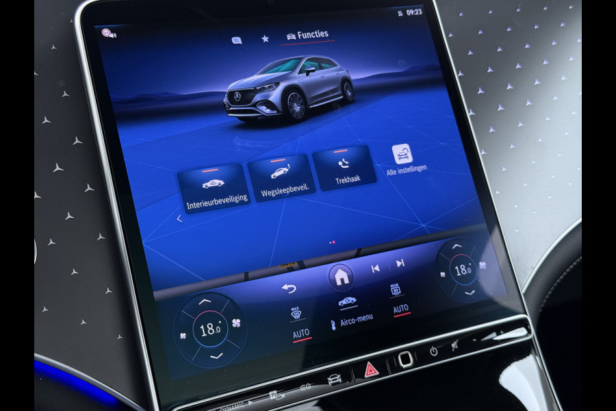 Mercedes-Benz EQE SUV EQE SUV 300 AMG Line 91 kWh | Airmatic Achteras Pano Trekhaak Burmester Ventilatie 4x Stoelverwarming