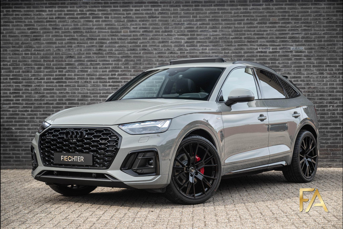 Audi Q5 Sportback 55 TFSI e S Line Competition Nardo|22Inch|Pano|SQ5 style|Massage|Carbon