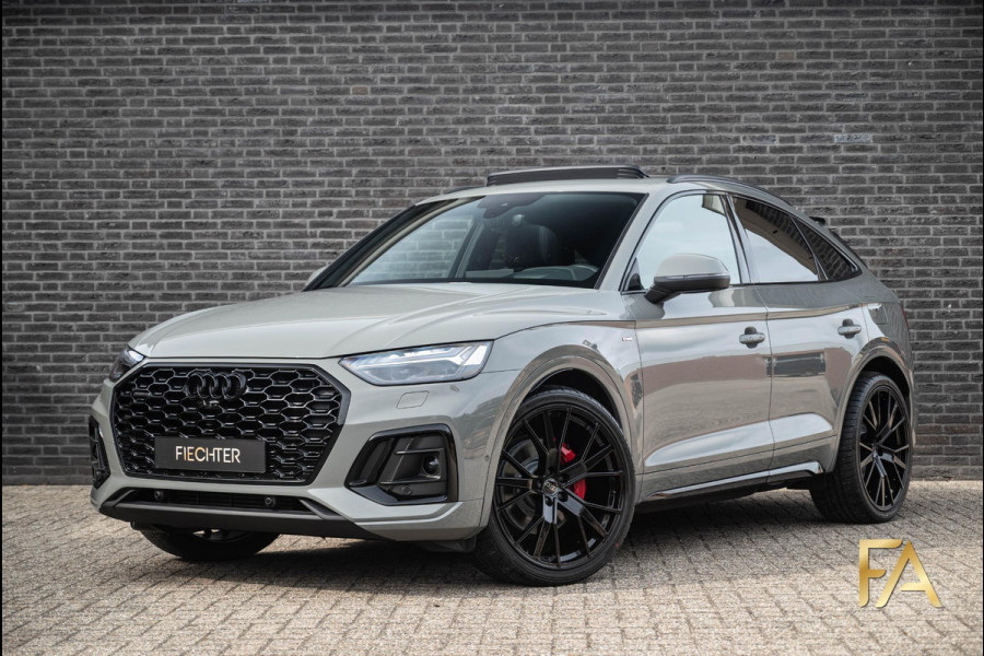 Audi Q5 Sportback 55 TFSI e S Line Competition Nardo|22Inch|Pano|SQ5 style|Massage|Carbon