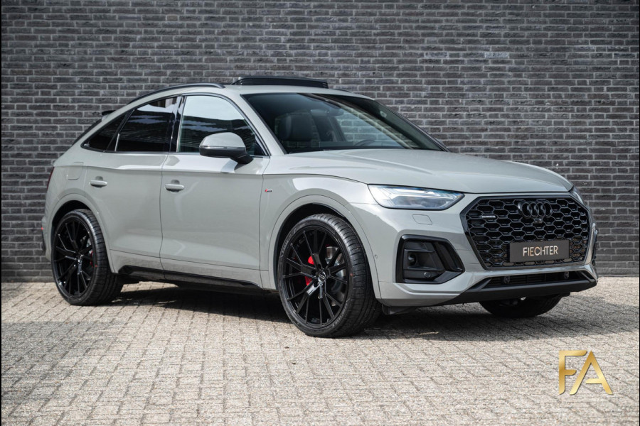 Audi Q5 Sportback 55 TFSI e S Line Competition Nardo|22Inch|Pano|SQ5 style|Massage|Carbon