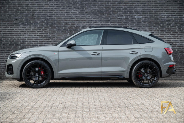 Audi Q5 Sportback 55 TFSI e S Line Competition Nardo|22Inch|Pano|SQ5 style|Massage|Carbon