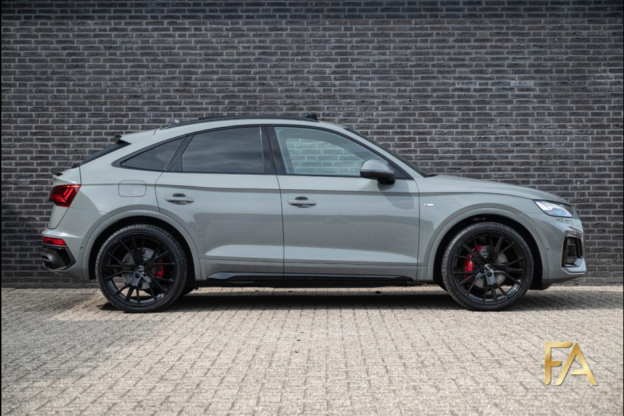 Audi Q5 Sportback 55 TFSI e S Line Competition Nardo|22Inch|Pano|SQ5 style|Massage|Carbon