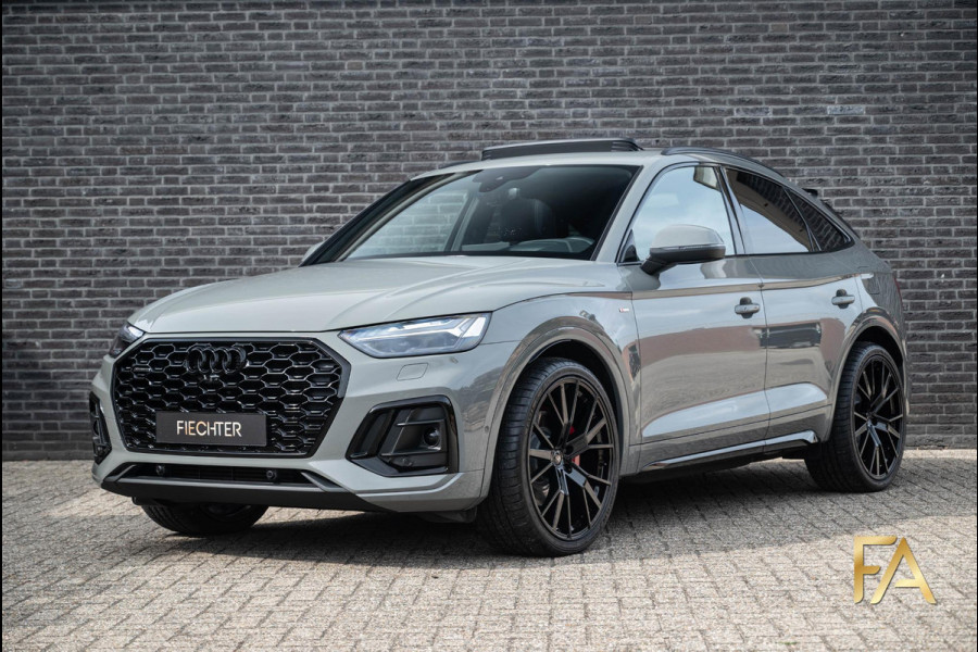 Audi Q5 Sportback 55 TFSI e S Line Competition Nardo|22Inch|Pano|SQ5 style|Massage|Carbon