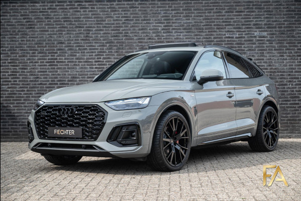Audi Q5 Sportback 55 TFSI e S Line Competition Nardo|22Inch|Pano|SQ5 style|Massage|Carbon