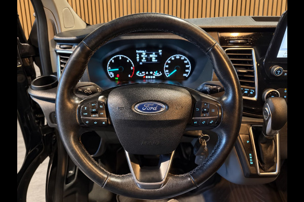 Ford Transit Custom 2.0 TDCI 185 PK Sport | ACC | L+R Schuifdeur | Bi-Xenon | CarPlay | Camera | Stoelverwarming | Trekhaak | Standkachel | Nieuwe APK