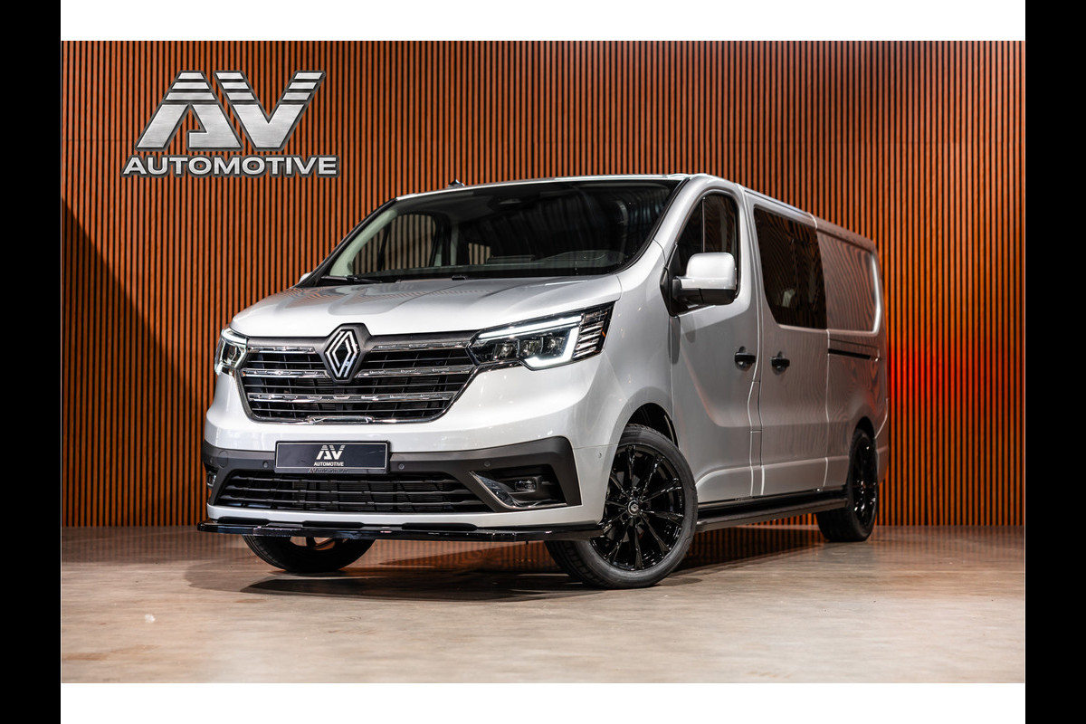 Renault Trafic 2.0 Blue dCi 170 PK L2H1 DC | Dubbel cabine | Camera | CarPlay | Navigatie | Betimmering | Trekhaak | Stoelverwarming | Virtual Cockpit | 5-Zitter| NAP Logisch