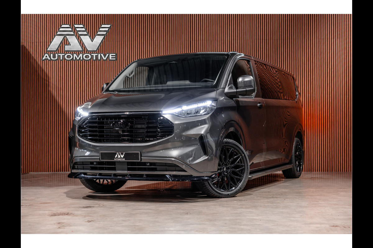 Ford Transit Custom 320 2.0 TDCI 150 PK L2H1 Limited | 6-zitter | ACC | Blind Spot | Navigatie | CarPlay | Camera | Trekhaak | Stoel- en stuurwielverwarming | DAB | BPM Vrij | Luxe dubbel cabine