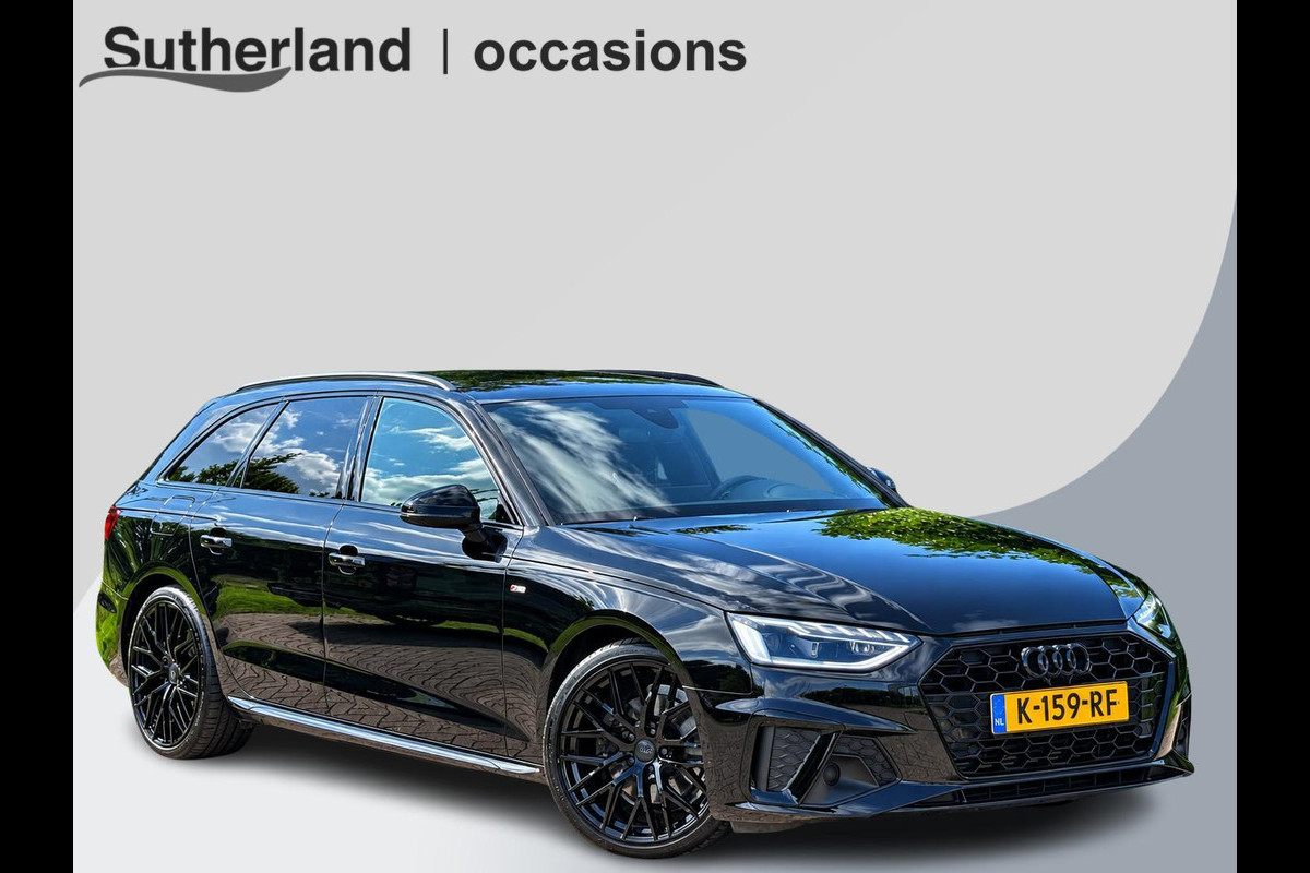 Audi A4 Avant 35 TFSI S edition 150PK | S-Line | Adapt. Cruise | Elektr. Klep | Climate Control | Matrix-Led | Zwart Optiek