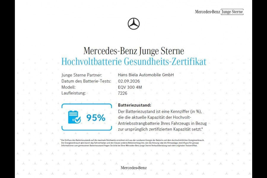 Mercedes-Benz Eqv 300 L2 AVANTGARDE ** LED, NAVI+, LEDER, BURM, STOELVENT, LUCHTVERING, 18-inch LMV ** 40k onder NP - ex. MB-AG ** ** INFORMEER OOK NAAR ONZE AANTREKKELIJKE FINANCIAL-LEASE TARIEVEN **