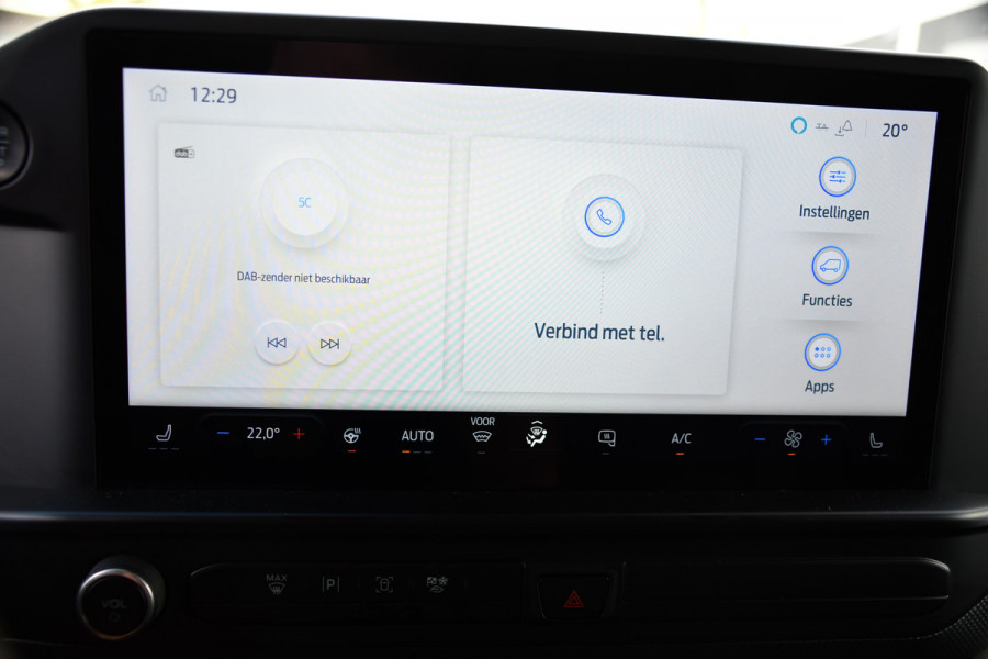 Ford Transit Custom 300 2.0 TDCI L1H1 PB Edition Virtual, Camera, Cruise, Carplay, 2 x Schuifdeur, Stuur verwarming, 136pk, Automaat, Stoelverwarming, Uniek!