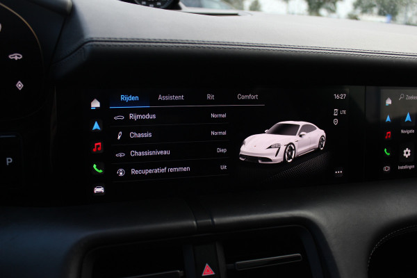Porsche Taycan Turbo 93 kWh / Panoramadak / 360Camera / Head-up / Burmester / Luchtvering / 20'' / InnoDrive / Sportchrono+Design / Keyless / Adaptieve Stoelen / Dodehoek / DAB / Warmtepomp