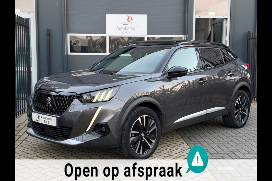 Peugeot 2008 1.2 PureTech GT Pack PANO LEDER CARPLAY NAVI AUTOMAAT !