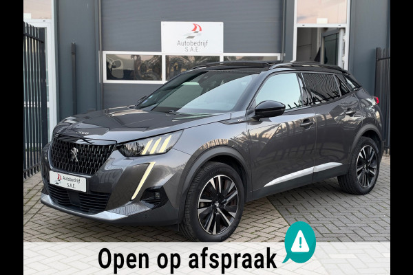 Peugeot 2008 1.2 PureTech GT Pack PANO LEDER CARPLAY NAVI AUTOMAAT !