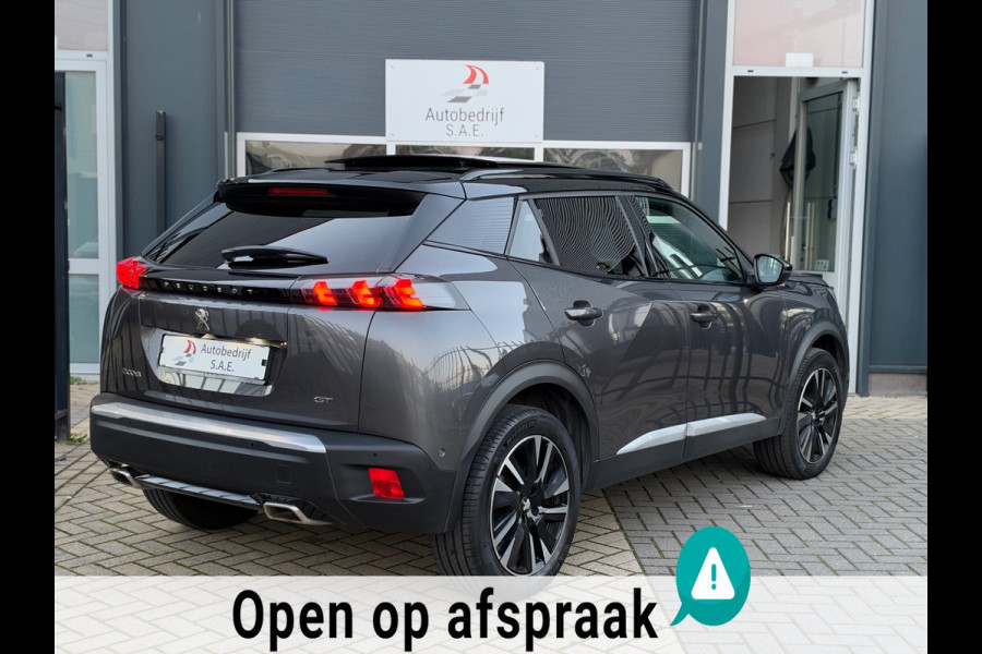 Peugeot 2008 1.2 PureTech GT Pack PANO LEDER CARPLAY NAVI AUTOMAAT !
