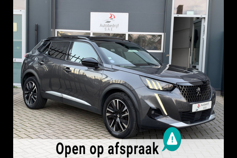 Peugeot 2008 1.2 PureTech GT Pack PANO LEDER CARPLAY NAVI AUTOMAAT !