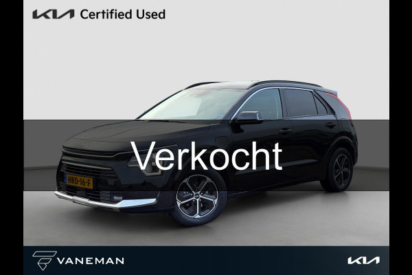 Kia Niro 1.6 GDi PHEV DynamicPlusLine | Leder | Stoel- en Stuurverwarming | Adapt. Cruise | Schuif/Kanteldak | Elektr. Achterklep |