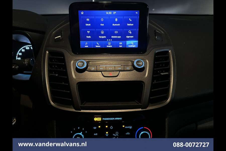 Ford Transit Connect 1.5 EcoBlue 100pk L2H1 Euro6 Airco | Camera | Navigatie | Apple Carplay | Trekhaak LM Velgen, Cruisecontrol, Verwarmde Voorruit, Parkeersensoren