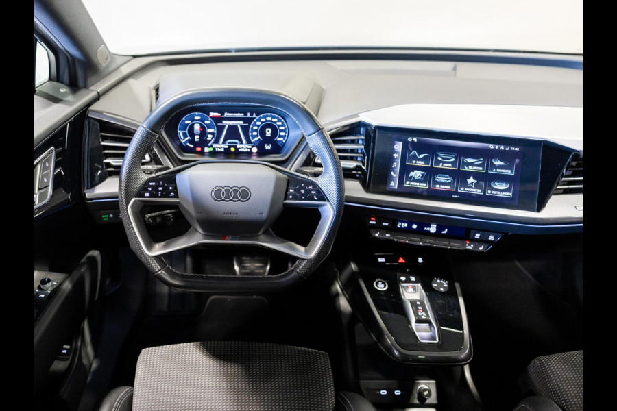 Audi Q4 e-tron 40 Launch edition S Competition 77 kWh SOH 94% / 204pk / Panorama dak / Warmtepomp / Sonos / Adaptieve dempers /