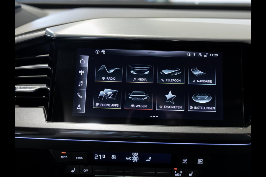 Audi Q4 e-tron 40 Launch edition S Competition 77 kWh SOH 94% / 204pk / Panorama dak / Warmtepomp / Sonos / Adaptieve dempers /