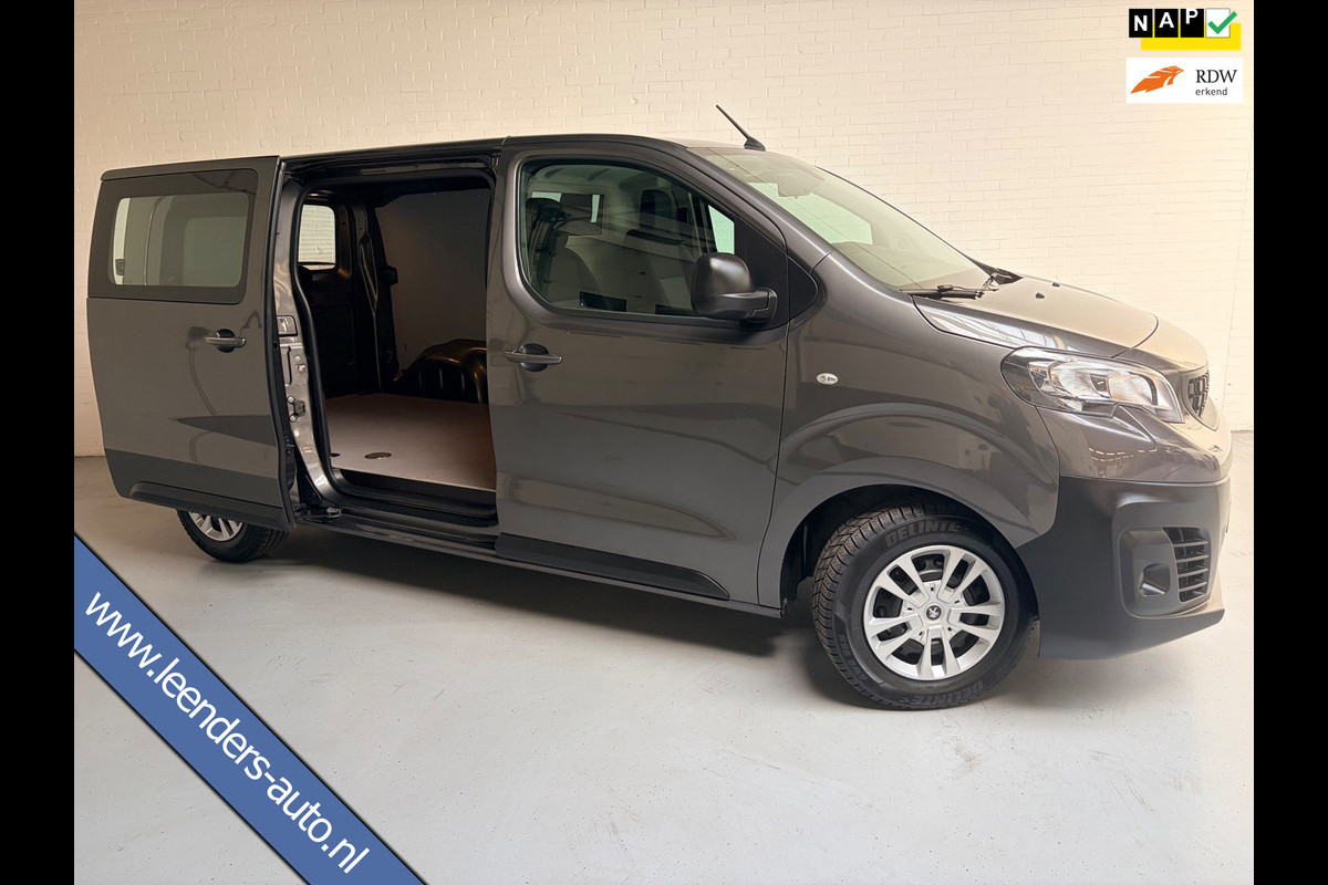 Peugeot Expert L2H1 1.5 BlueHDI 120pk Standard Premium, Airco, CruiseControl, Trekhaak, Keyless, Metallic Lak, RIJKLAARPRIJS!