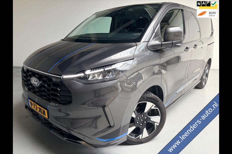 Ford Transit Custom Automaat Sport AWD 4x4 320 2.0 TDCI 170pk L1H1 2xElek.Schuifdeur, Trekhaak, NEDERLANDSE BUS! 1STE EIGENAAR!