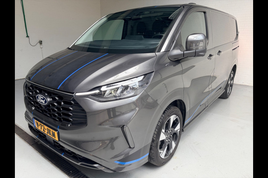 Ford Transit Custom Automaat Sport AWD 4x4 320 2.0 TDCI 170pk L1H1 2xElek.Schuifdeur, Trekhaak, NEDERLANDSE BUS! 1STE EIGENAAR!