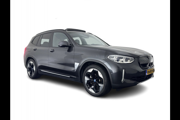 BMW iX3 High Executive 80 kWh [3-Fase-11kW] (INCL-BTW) Aut. *PANO | LEATHER | HARMAN/KARDON | ADAPTIVE-CRUISE | FULL-LED | BLINDSPOT | MEMORY-PACK | DIGI-COCKPIT | HEATED-SPORTSEATS | KEYLESS | CAMERA | DAB+ | TOWBAR | HEAD-UP | 20''AL