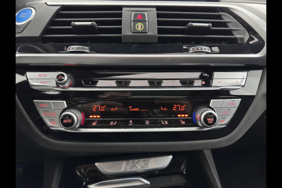 BMW iX3 High Executive 80 kWh [3-Fase-11kW] {SoH-100%} (INCL-BTW) Aut. *PANO | LEATHER | HARMAN/KARDON | ADAPTIVE-CRUISE | FULL-LED | BLINDSPOT | MEMORY-PACK | DIGI-COCKPIT | HEATED-SPORTSEATS | KEYLESS | CAMERA | DAB+ | TOWBAR | HEAD-UP | 20''AL