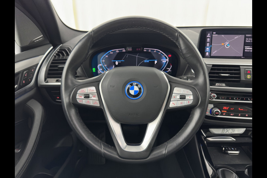 BMW iX3 High Executive 80 kWh [3-Fase-11kW] {SoH-100%} (INCL-BTW) Aut. *PANO | LEATHER | HARMAN/KARDON | ADAPTIVE-CRUISE | FULL-LED | BLINDSPOT | MEMORY-PACK | DIGI-COCKPIT | HEATED-SPORTSEATS | KEYLESS | CAMERA | DAB+ | TOWBAR | HEAD-UP | 20''AL