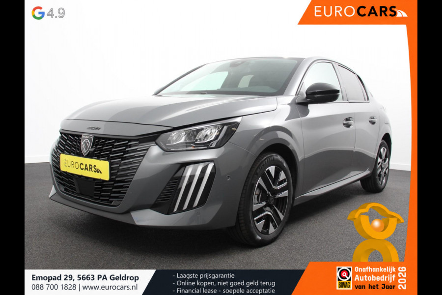 Peugeot 208 1.2 Hybrid 100PK Automaat Allure Navigatie Apple Carplay/Android Auto Airco Camera Parkeer sensoren Cruise Control Lichtmetalen Velgen