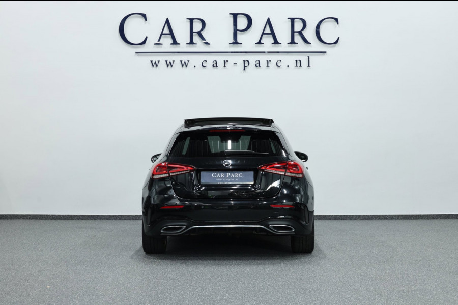 Mercedes-Benz A-Klasse 220 AMG MULTIBEAM/VIRTUAL/SFEER/PANO/LEER+S.VERWARMING+MEMORY/19" LMV/CAM/ACC/ECC/12 MDN GARANTIE!