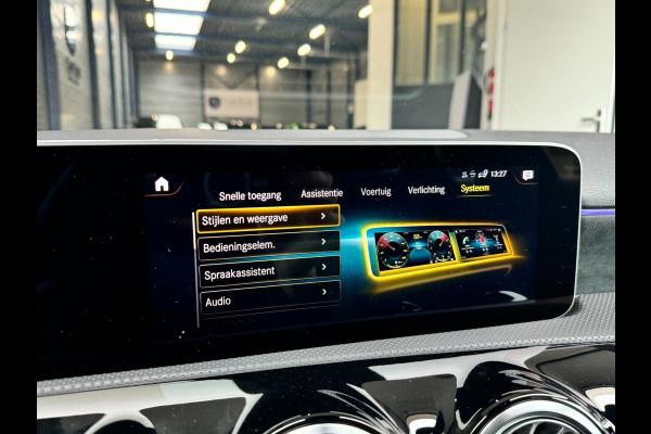 Mercedes-Benz A-Klasse 220 AMG MULTIBEAM/VIRTUAL/SFEER/PANO/LEER+S.VERWARMING+MEMORY/19" LMV/CAM/ACC/ECC/12 MDN GARANTIE!