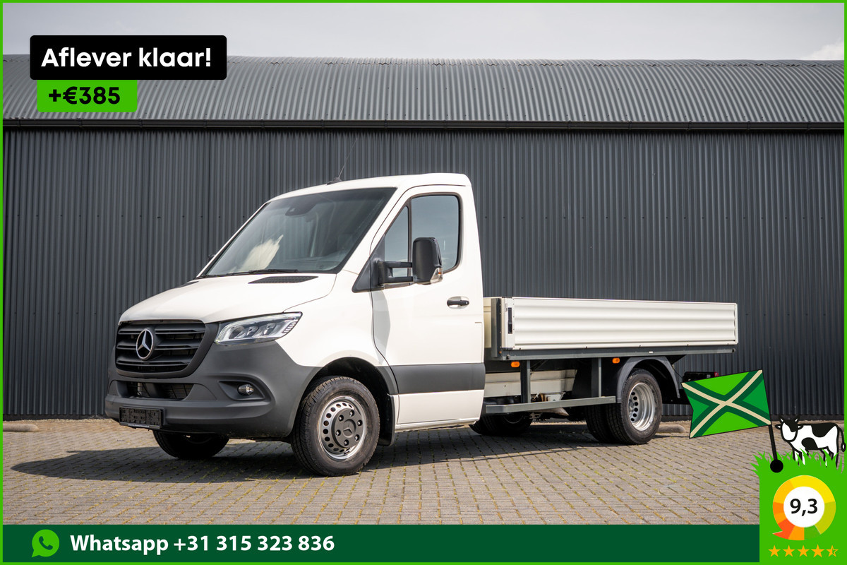 Mercedes-Benz Sprinter 519CDI | 190PK | ** N1 *** Automaat | Nieuw | Luchtvering | LED | Cruise | Carplay | Mbux | Navi | Climatronic