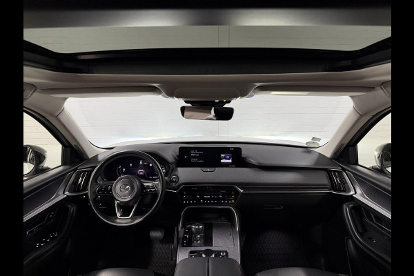 Mazda CX-60 2.5 e-SkyActiv PHEV Homura Trekhaak | Open dak | Adapt. cruise | Stoelventilatie | 360 camera | Bose | Stuur-/Stoelverwarming | Head-up | Carplay