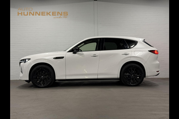 Mazda CX-60 2.5 e-SkyActiv PHEV Homura Trekhaak | Open dak | Adapt. cruise | Stoelventilatie | 360 camera | Bose | Stuur-/Stoelverwarming | Head-up | Carplay