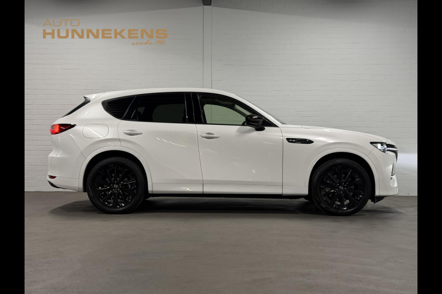 Mazda CX-60 2.5 e-SkyActiv PHEV Homura Trekhaak | Open dak | Adapt. cruise | Stoelventilatie | 360 camera | Bose | Stuur-/Stoelverwarming | Head-up | Carplay