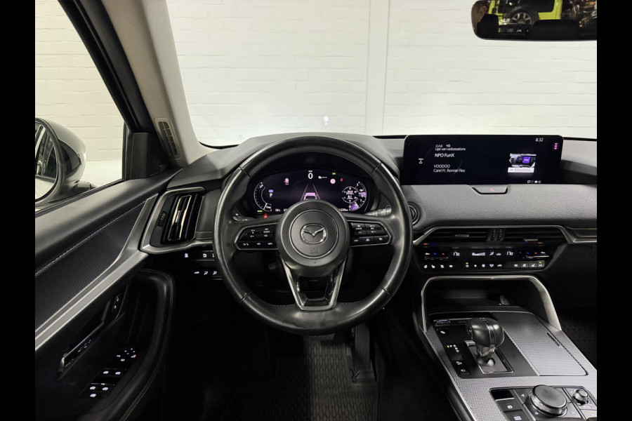 Mazda CX-60 2.5 e-SkyActiv PHEV Homura Trekhaak | Open dak | Adapt. cruise | Stoelventilatie | 360 camera | Bose | Stuur-/Stoelverwarming | Head-up | Carplay