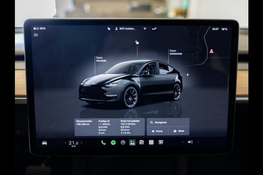 Tesla Model Y RWD 58 kWh SOH 93% / 299pk / Trekhaak /