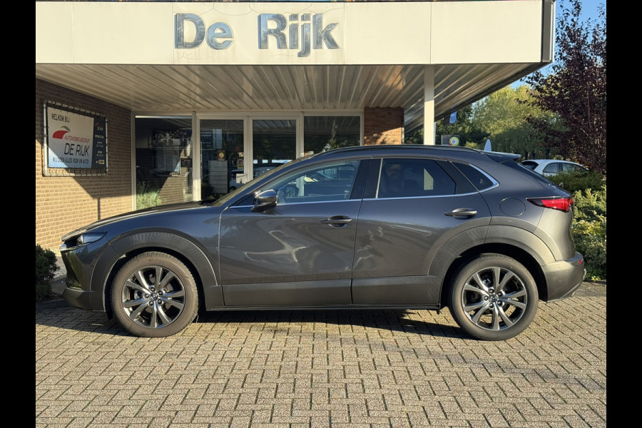 Mazda CX-30 2.0 e-SkyActiv-X M Hybrid Luxury | Leder, ACC, Carplay/Android, Camera, Bose, Trekhaak | Dealeronderhouden | NAP |