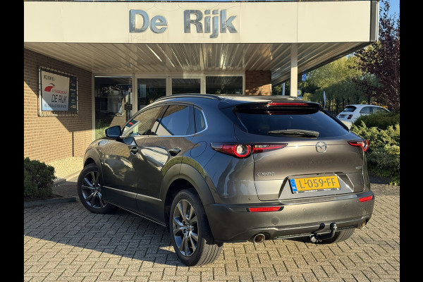 Mazda CX-30 2.0 e-SkyActiv-X M Hybrid Luxury | Leder, ACC, Carplay/Android, Camera, Bose, Trekhaak | Dealeronderhouden | NAP |