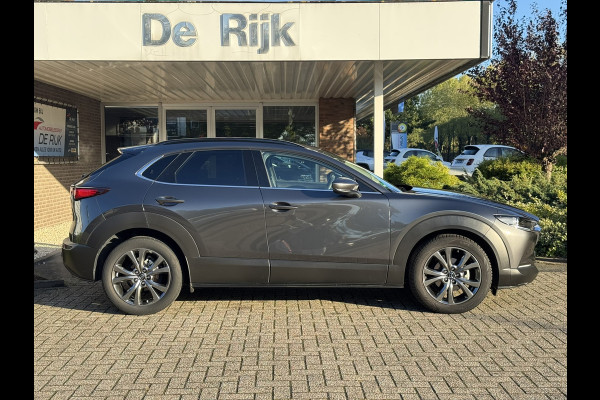 Mazda CX-30 2.0 e-SkyActiv-X M Hybrid Luxury | Leder, ACC, Carplay/Android, Camera, Bose, Trekhaak | Dealeronderhouden | NAP |