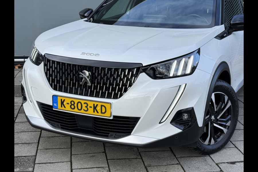 Peugeot 2008 BWJ 2021 | 1.2T 131PK GT | PANO DAK | TREKHAAK | CLIMA | NAVI | LEDER/STOF | CAMERA A | PDC | CARPLAY |