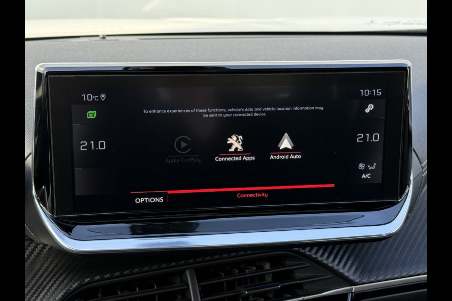 Peugeot 2008 BWJ 2021 | 1.2T 131PK GT | PANO DAK | TREKHAAK | CLIMA | NAVI | LEDER/STOF | CAMERA A | PDC | CARPLAY |