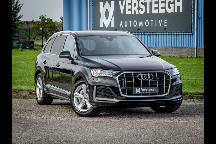 Audi Q7 55 TFSI e quattro Pro Line S | S-Line | B&O | Luchtvering | 360 camera | Eerste Eigenaar