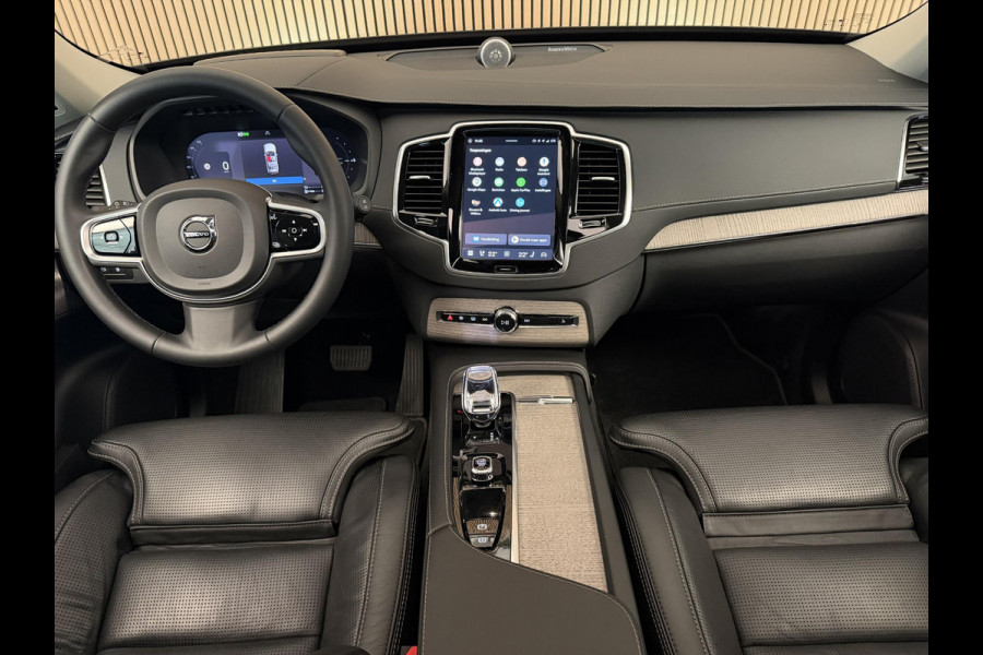 Volvo XC90 2.0 T8 Recharge 450PK Aut. AWD Ultimate Bright | Panodak | Luchtvering | B & W | Trekhaak | Full options | Incl. garantie.