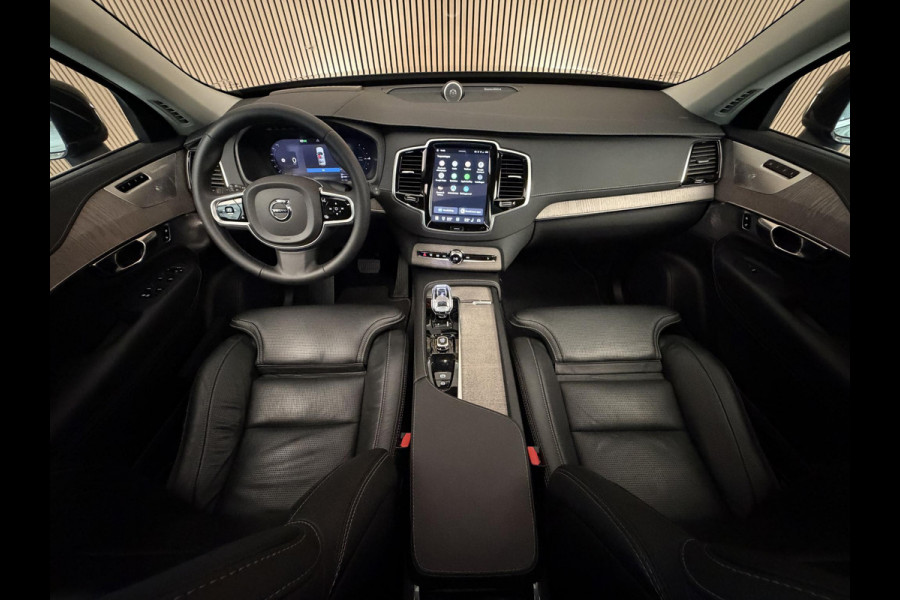 Volvo XC90 2.0 T8 Recharge 450PK Aut. AWD Ultimate Bright | Panodak | Luchtvering | B & W | Trekhaak | Full options | Incl. garantie.