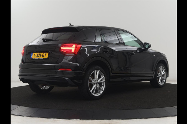 Audi Q2 1.4 TFSI CoD 3x S-Line | Half leder | Stoelverwarming | Trekhaak | Cruise control | Navigatie | Bluetooth | Climate control | Full LED
