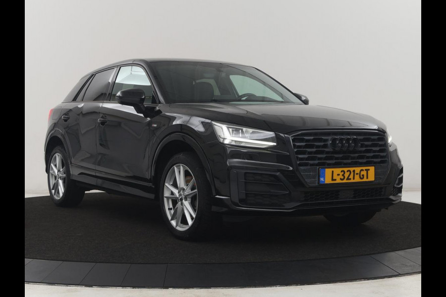 Audi Q2 1.4 TFSI CoD 3x S-Line | Half leder | Stoelverwarming | Trekhaak | Cruise control | Navigatie | Bluetooth | Climate control | Full LED