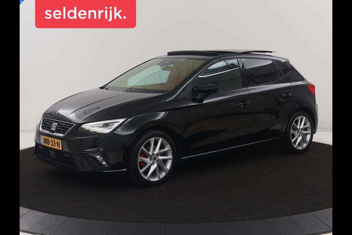 Seat Ibiza 1.0 EcoTSI FR | Panoramadak | Stoelverwarming | Cruise control | Camera | Park assist | Carplay | Climate control | Full LED